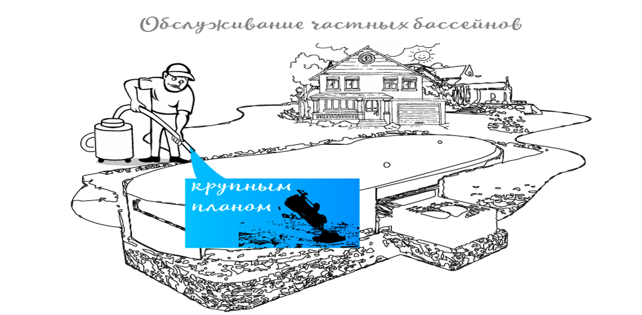 Обслуживание частных бассейнов Обслуживание частных бассейнов