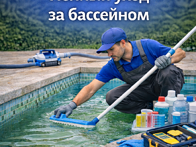 Обслуживание бассейнов в Москве и Московской области