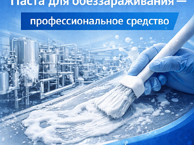 Паста для обеззараживания — профессиональное средство для санитарной обработки