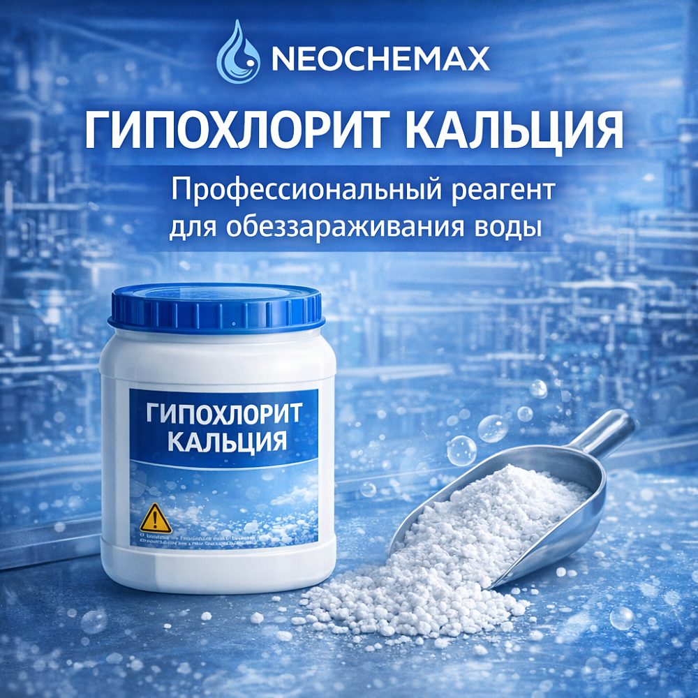 Гипохлорит кальция - профессиональный реагент для обеззараживания воды