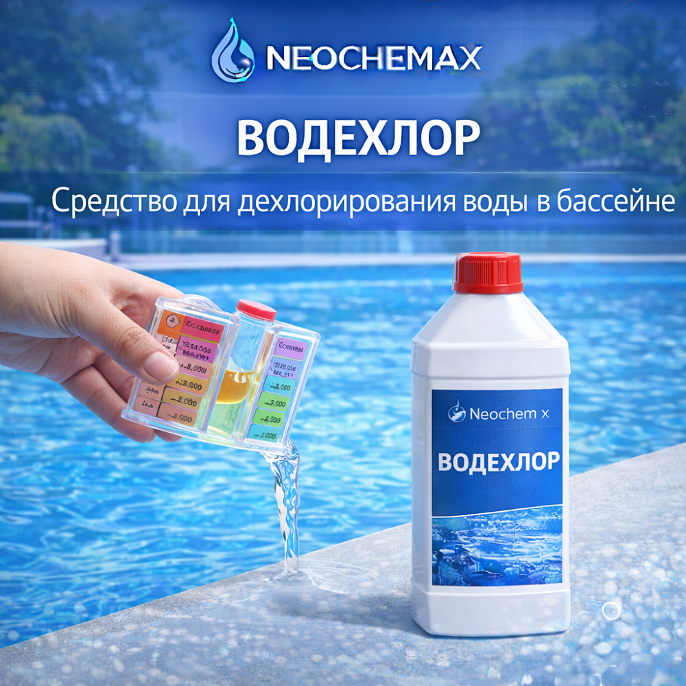Водехлор - средство для дехлорирования воды в бассейне Водехлор - средство для дехлорирования воды в бассейне