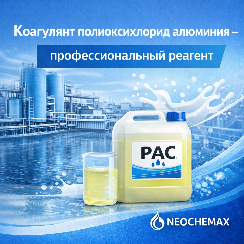 Коагулянт полиоксихлорид алюминия - профессиональный реагент для очистки воды