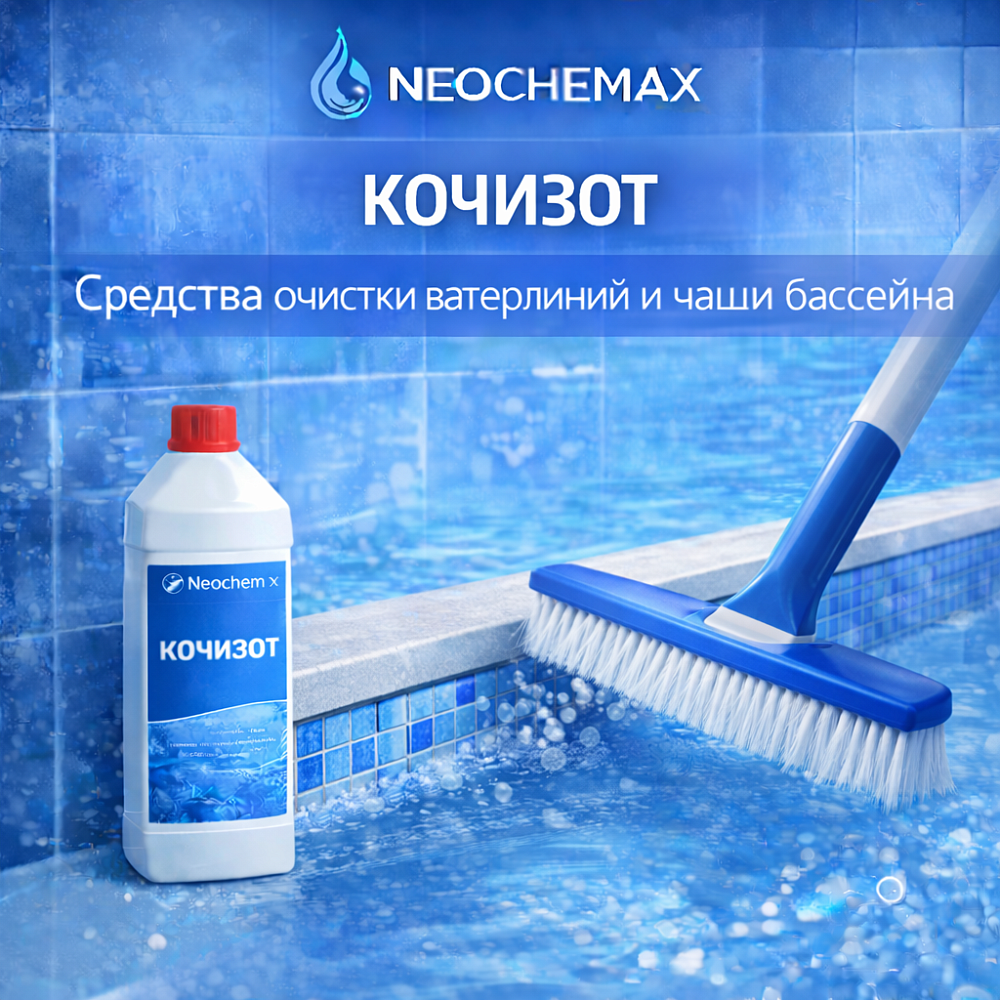 Кочизот - средство для очистки ватерлинии и бассейна